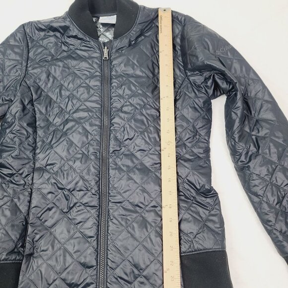 Columbia Women's Black Omni-Heat Interchange Insulated Quilted Jacket Size S - Picture 10 of 11